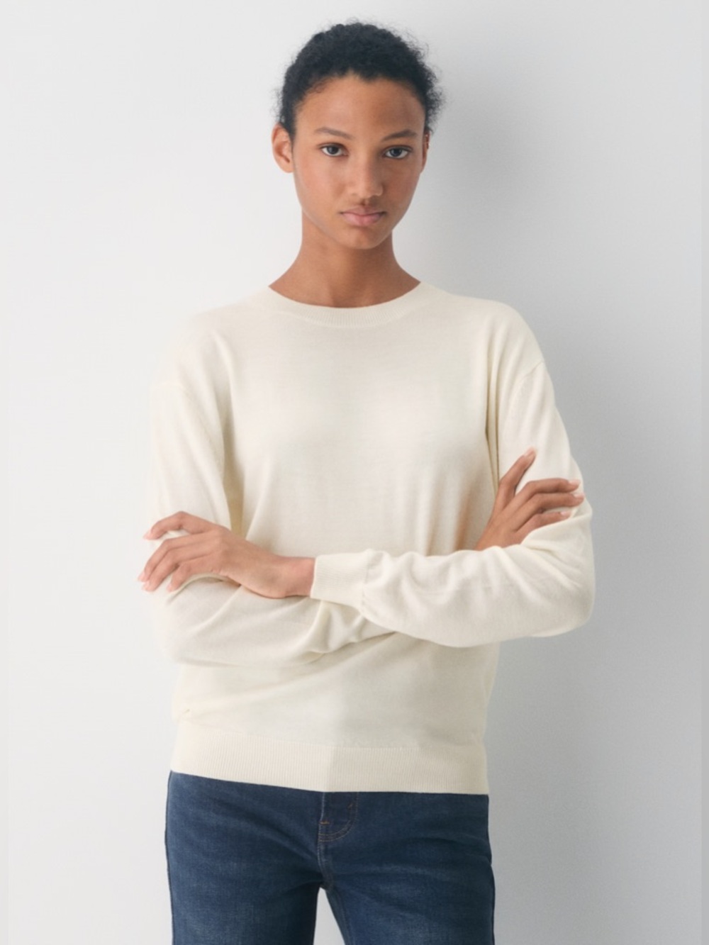 Aritzia Bare Merino Wool Crew Sweater Size 2XS